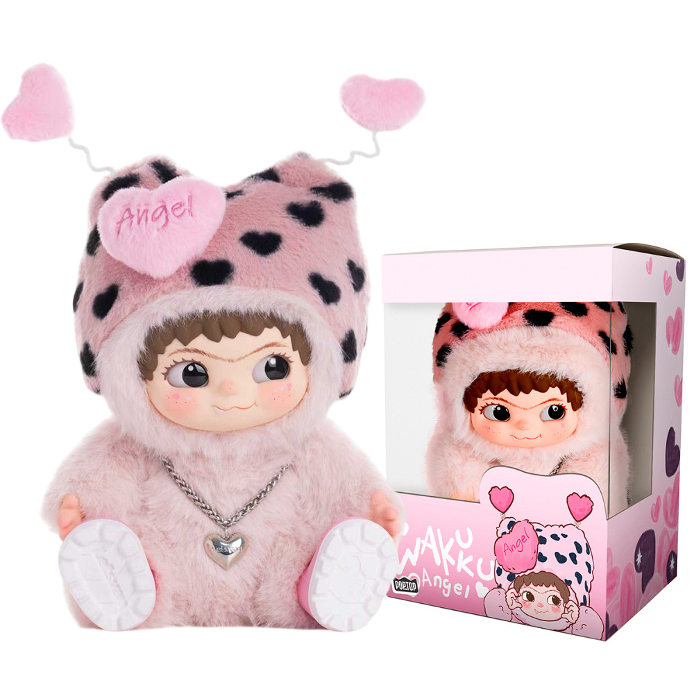 М'яка іграшка лімітована POP TOP Letsvan серії Wakuku - Янгол 800% (37 см) Днепр - изображение 10