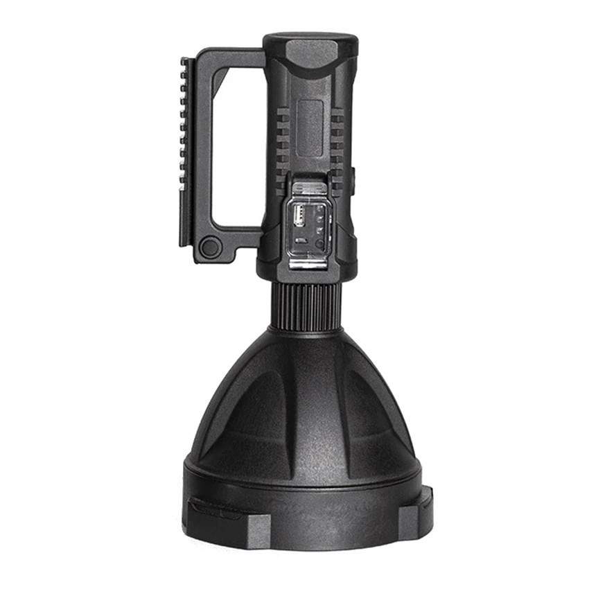 Ліхтар великий XHP50 3x 18650 8000мАг 20Вт AC Prof LED1098 Київ - фото 2