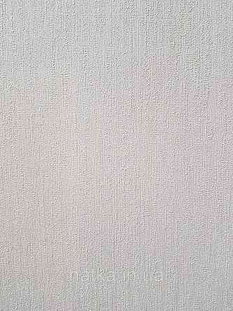 Шпалери вінілові на флізеліні гарячого тиснення Sintra Atmosphere однотон тонка смужка білі з глянцем 512104 Київ