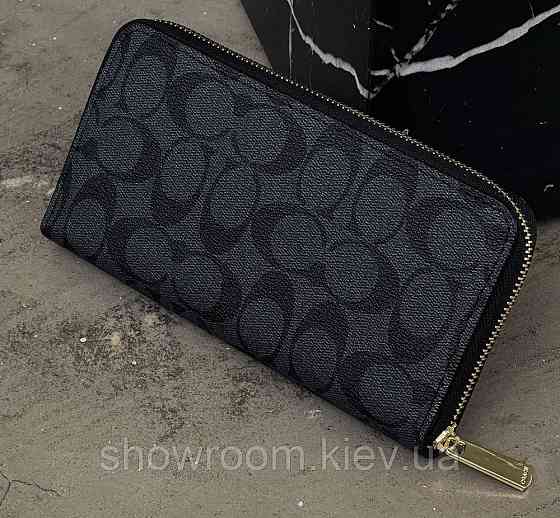 Брендовый женский кошелек на молнии Coach (1377-1) Киев