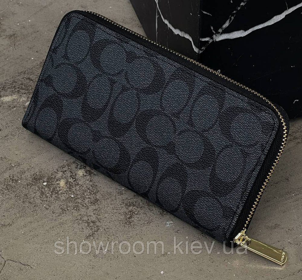 Брендовый женский кошелек на молнии Coach (1377-1) Киев - изображение 6