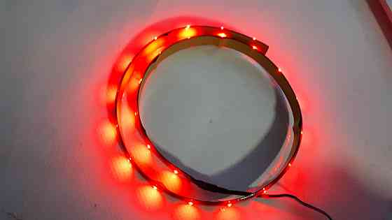 Подсветка гибкая 2059 25LEDx50см Red Винница