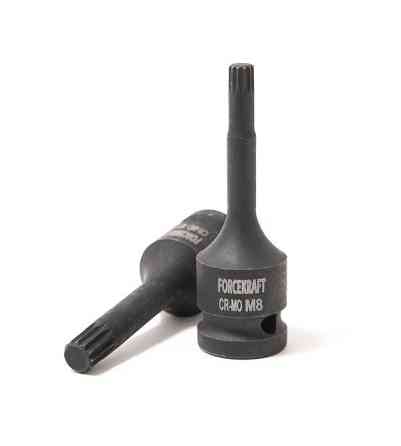 Головка-біта SPLINE ударна M8,1/2" FORCEKRAFT FK-24807808MPB Одеса