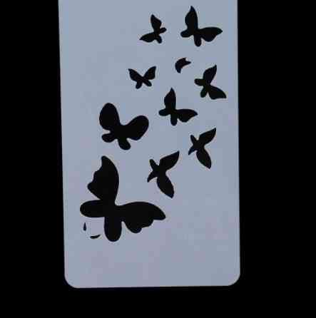 Трафарет для торту "Метелики" - розмір 33*10см, харчовий пластик Київ