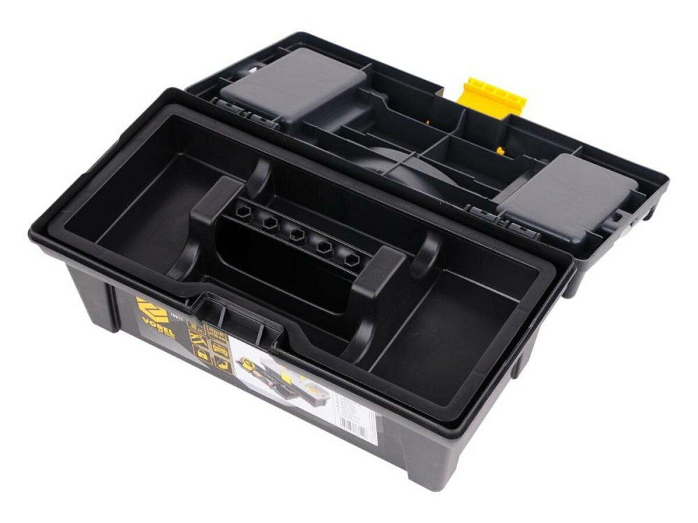 Ящик пластиковий для інструменту VOREL 12", 312x 167x 130 мм [1] Одеса - фото 4