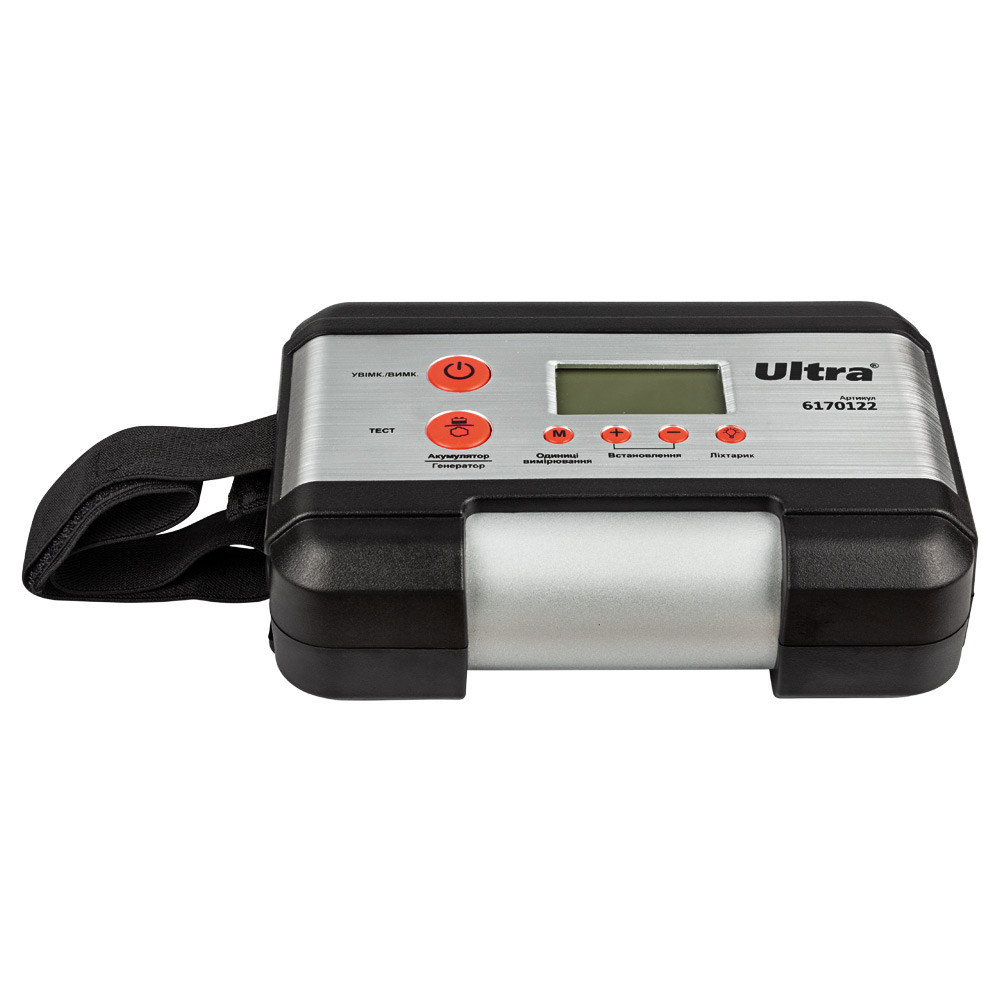 Компрессор автомобильный с электронным дисплеем 12В 180Вт 15А 45л/мин 10бар ULTRA (6170122) Киев - изображение 2