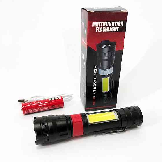 Тактичний ліхтар ручний PL-826-P70-COB(white+red), Ліхтарик на всі випадки, WE-332 Ліхтарик поліцейський Київ