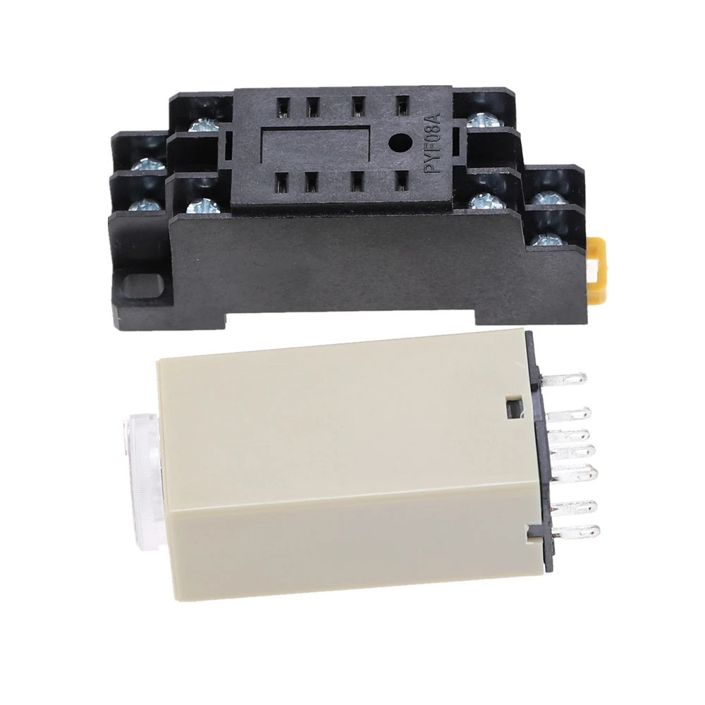 Таймер H3Y-2 0-30с 220В с колодкой для DIN-рейки Киев - изображение 8