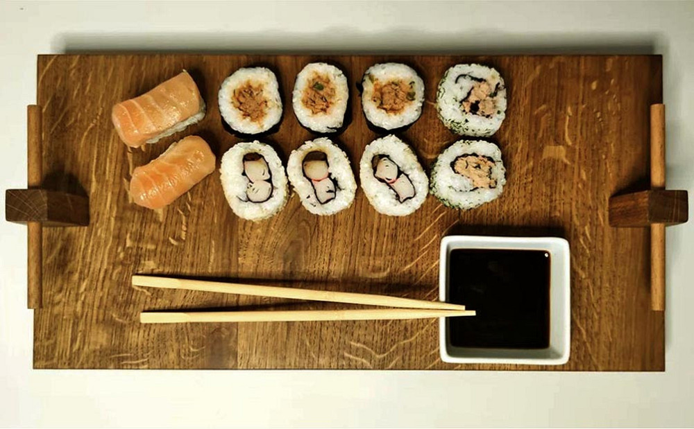 Дошка для подачі суші "Фошань" латте Миколаїв - фото 1