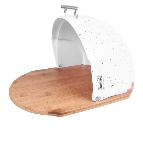 Хлібниця мала граніт білий MR-1678G-WHITE Maestro Житомир - фото 3