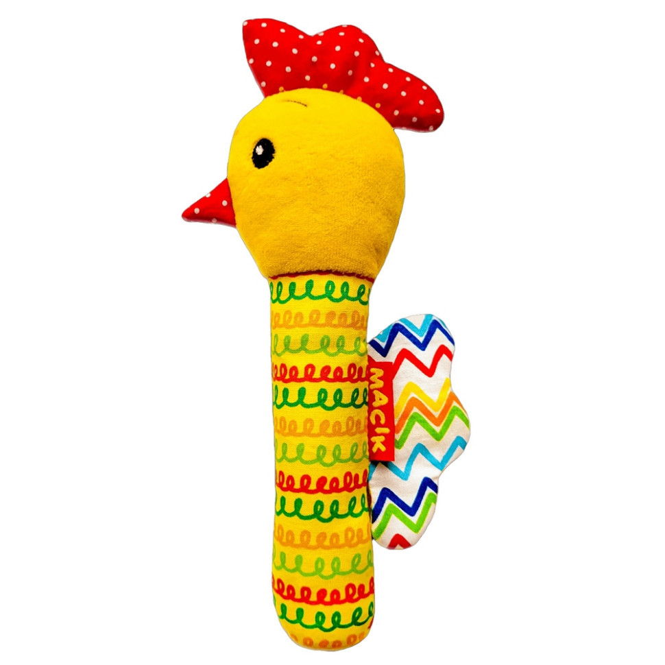 Іграшка м'яконабивна «Брязкальце Півник» МС 010302-02 Вінниця - фото 1