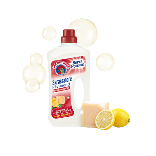 Засіб знежирюючий для підлоги 750мл Марсельське мило і лимон ChanteClair Житомир