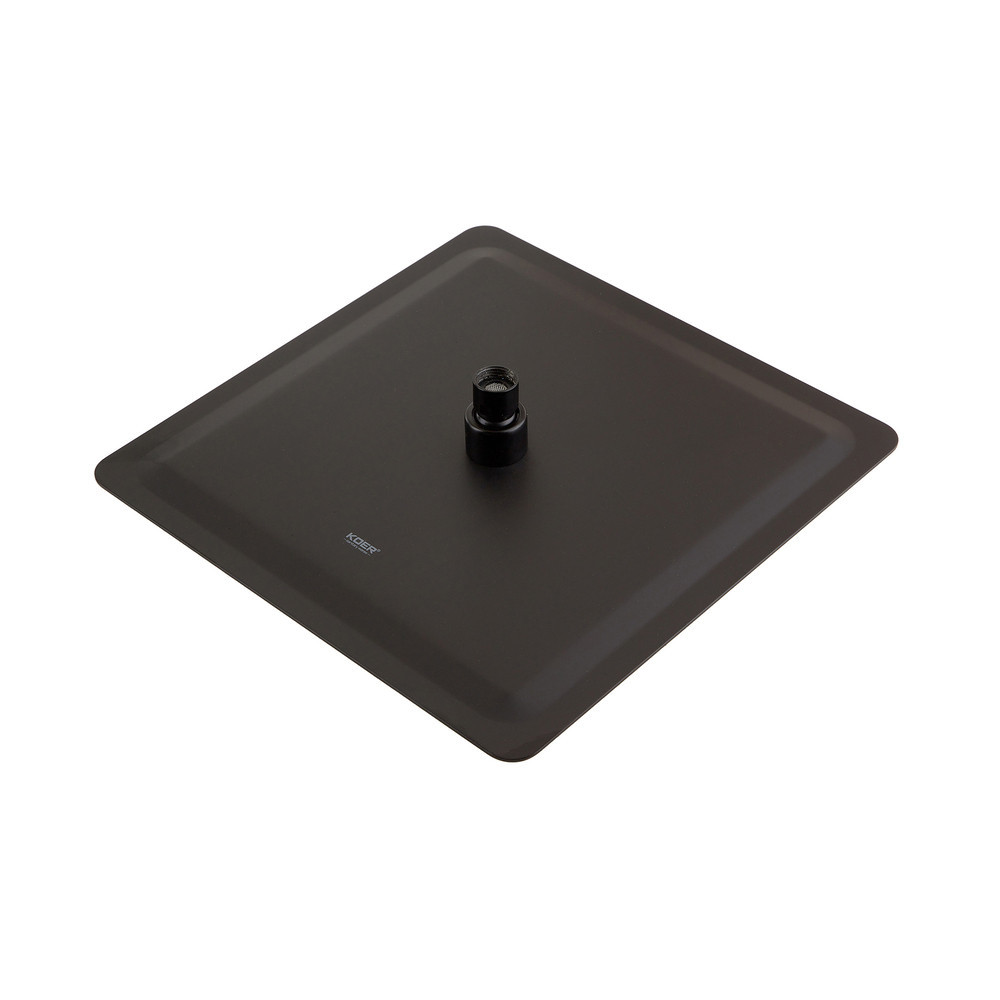 Душова колонна з водоспадним змішувачем Koer KB-58007-05, чорний колір (KR3463) Харків - фото 2