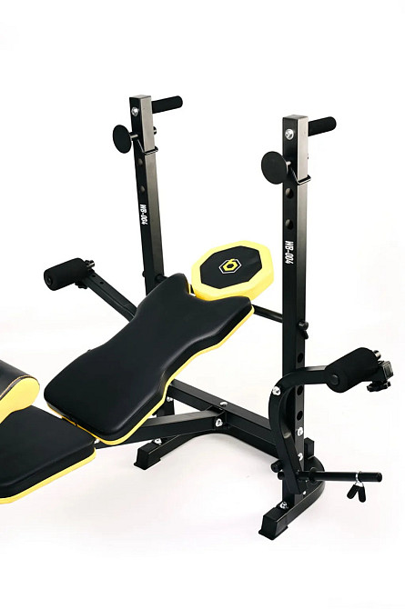 Тренировочная скамья многофункциональная Besport для фитнеса и жима, Силовая скамья универсальная для трениров Киев - изображение 4