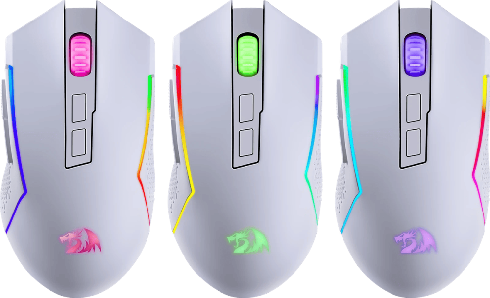 Миша Redragon Trident White (71864) (7153552) Киев - изображение 3