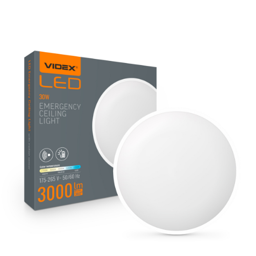 LED Світильник аварійний 30W 2700-6500К 220V Videx Житомир