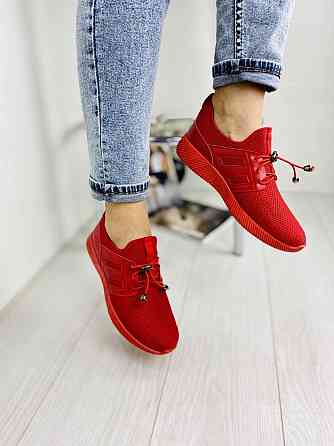 No brend Кросівки жіночі L-132 червоні (весна-осінь, сітка) (1499) 36р.37р.38р. Коломыя