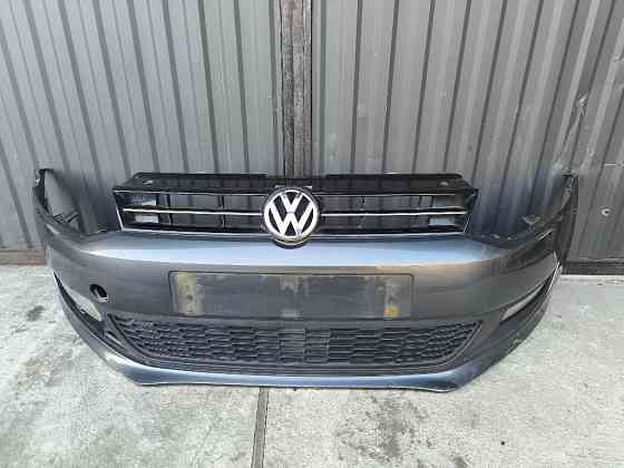 Бампер передній Volkswagen Polo 2014-2017 (6R807221R) Ковель