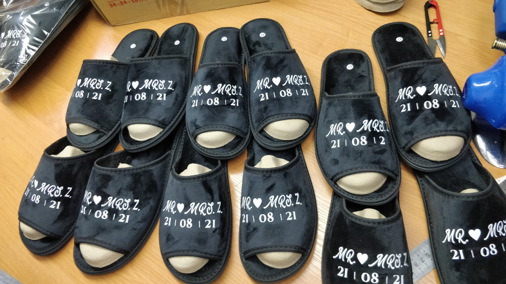 Тапочки с вышивкой женские мужские тапки на заказ от производителя Одесса - изображение 12