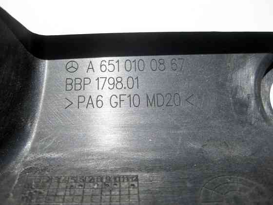 Mercedes-Benz  A6510100867 Пластиковий захист агрегатного ременя двигуна OM651 R4 2.2 cdi E-Class W212 C207 C-Class W204 GLK X204 Одесса