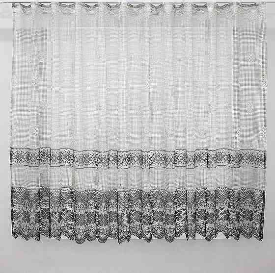 Тюль сітка, висотою 1,5м "Juli" колір сірий 1232т Київ