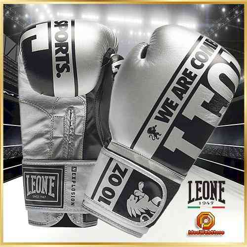 Перчатки боксерские для бокса и единоборств из натуральной кожи профессиональные оригинальные Leone 12 унций Киев