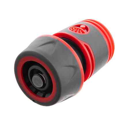 З'єднувач 1/2" з аквастопом для шланга 3/4" INTERTOOL GE-1120 Київ