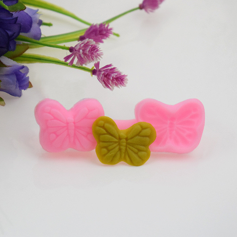 Молд для фоамирана Бабочки 104 на 31 мм розовый Киев - изображение 4