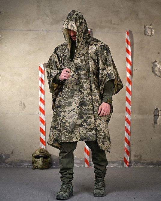 Пончо-дощовик піксель ПП7694 Одеса - фото 1