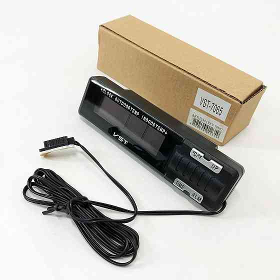 Хорошая метеостанция VST-7065, Настольная метеостанция, Прибор влажность воздуха, Влагомер ZV-666 для дома Киев