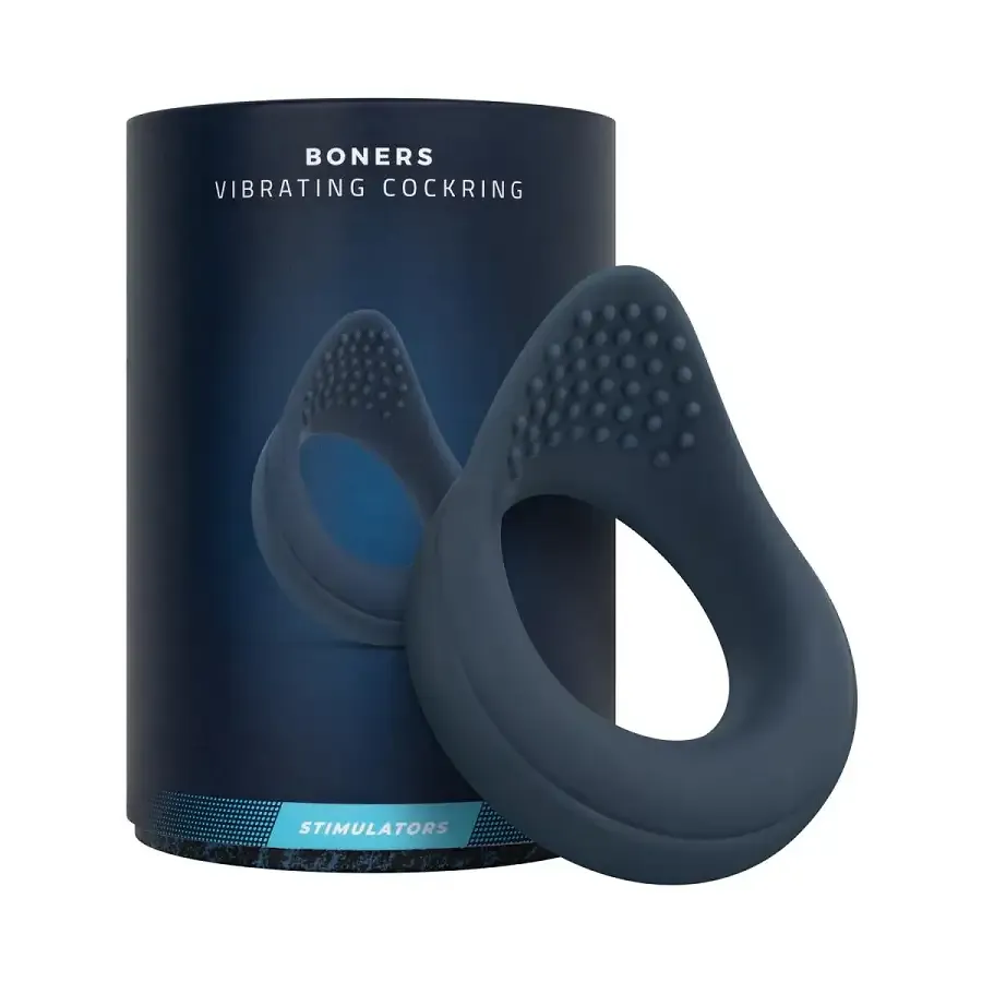 Эрекционное кольцо Boners Vibrating Cock Ring with Perineum Stimulation Львов - изображение 10