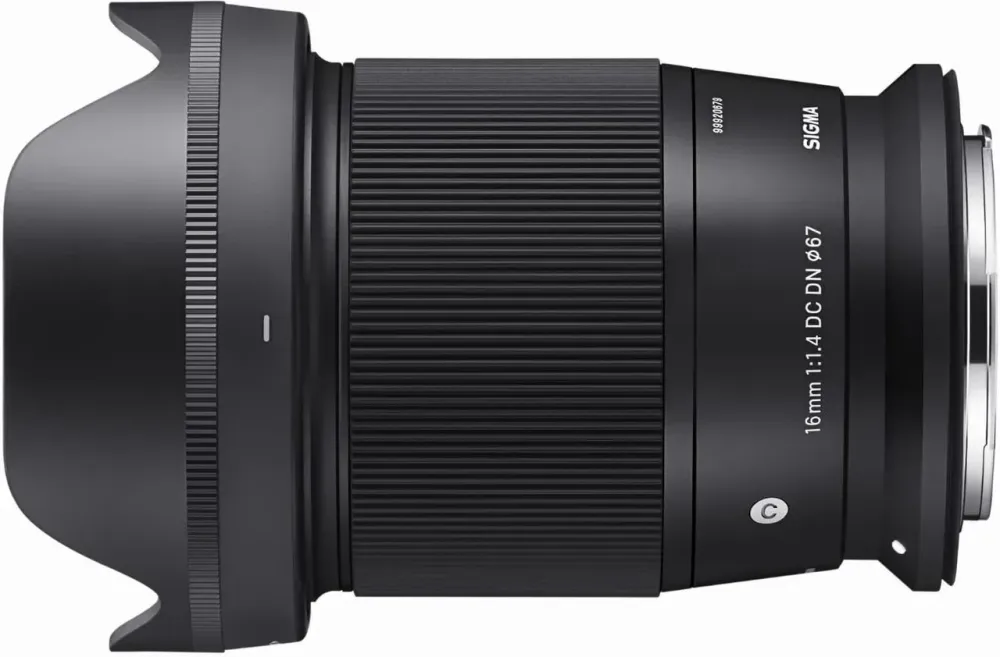 Объектив Sigma 16mm F1.4 DC DN Contemporary Canon RF + Фільтр Marumi gratis Киев - изображение 1