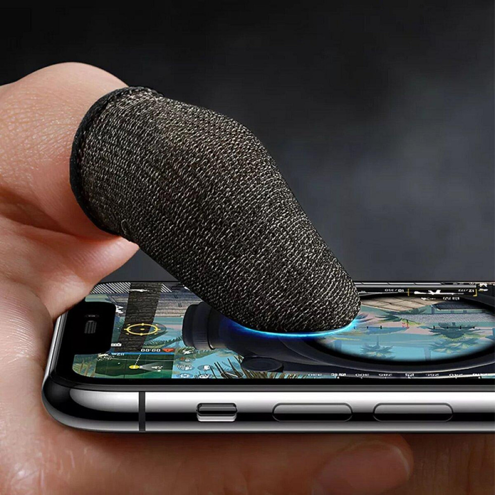 Напальчник ігровий HOCO GM4 Phantom Superconducting fiber mobile game finger cots 6931474750297 Одеса - фото 4