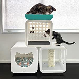 Jolly Pets Kitty Kasa Penthaus Bed (Джолли Петс Китти Каса Пентхаус Бед) кровать - лежак для котов Запорожье - изображение 4