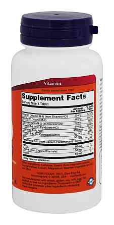 Вітамін В-50 комплекс Vitamin B-50 100 таблеток Київ