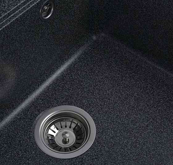 VALESO Комплект: Мийка VESTA 5852 графіт + Змішувач 56 B NESP графіт + Сифон 1041 Киев