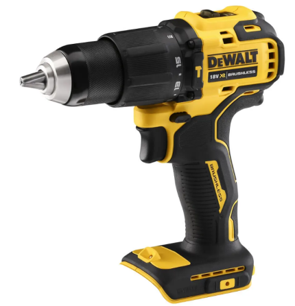 Дриль-шуруповерт акумуляторна безщіткова ударна DeWALT DCD709N: 65 Нм, без акб 18 В XR Li-lon, 2 швидкості Київ