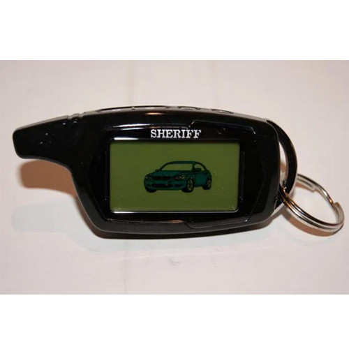 Брелок з ЖК-дисплеєм для сигналізації Sheriff ZX-1090, пульт із зворотним зв’язком Київ - фото 2
