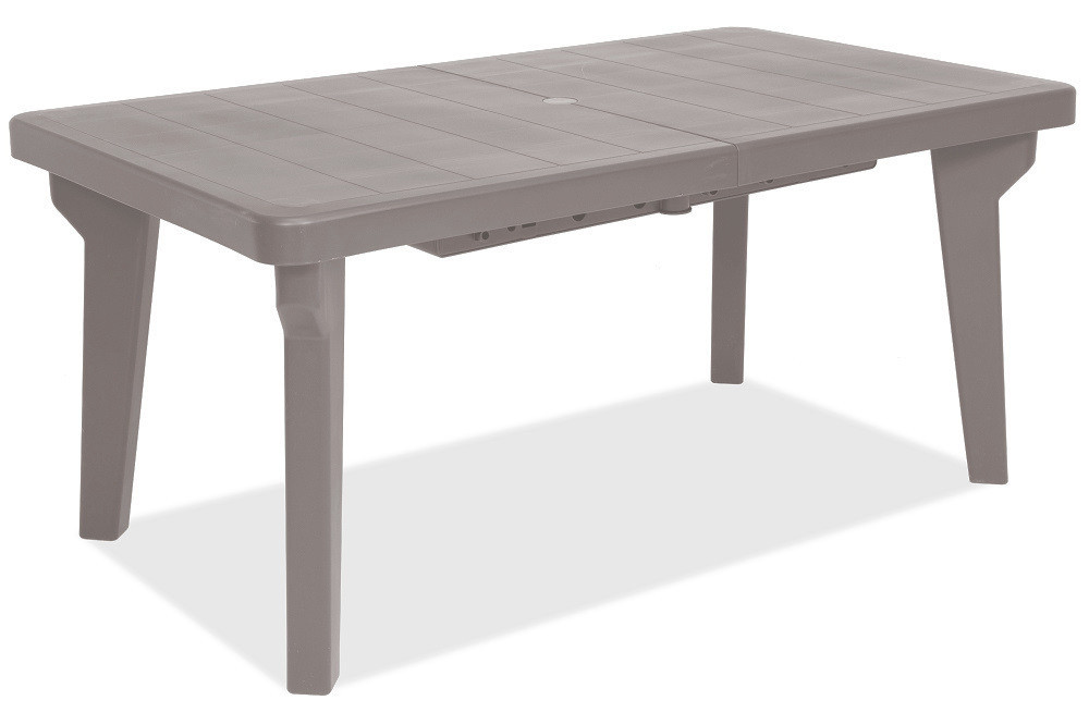 Стіл для саду пластиковий розсувний BICA Bergen, сіро-бежевий Київ - фото 2