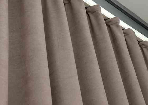 Шторна тканина мікровелюр Petek колір какао 1825ш Київ