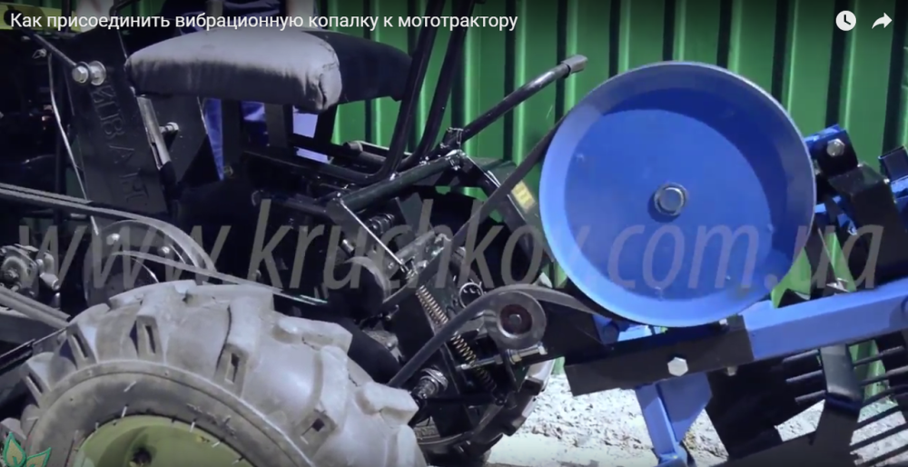 Комплект шківів додатковий для мототрактора "Преміум" (без гідравліки, хутро. відключення копалки + ремінь Харків - фото 7