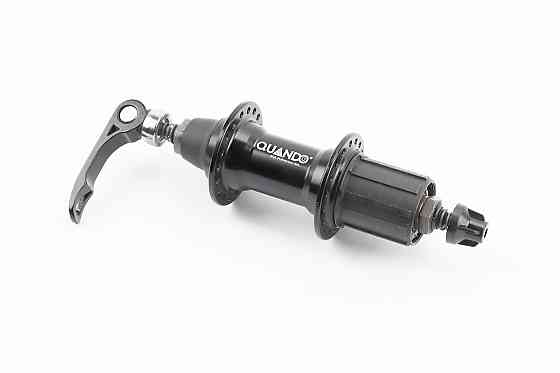 Втулка задня MTB алюмінієва 14Gx36H під касету 8-10зв, V-brake, кріпл. ексцентрик, чорна KT-AR8R Київ