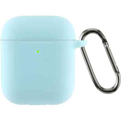 Чохол для навушників Armorstandart Ultrathin Silicone Case With Hook для Apple AirPods 2 Sky Blue (ARM59692) Вінниця