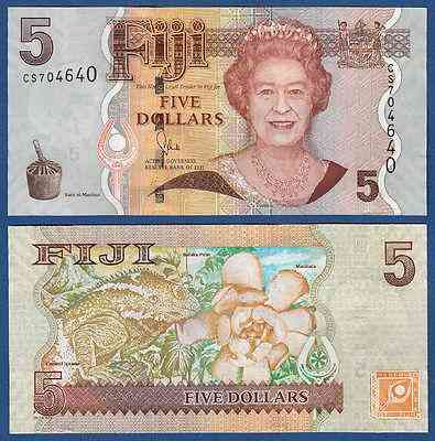 Фіджі / Fiji Islands 5 Dollars (2011) Pick110b UNC Полтава