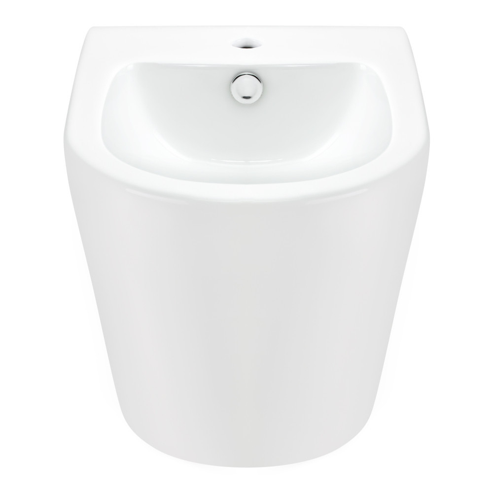 Биде подвесное Qtap Scorpio 515x370x350 White QT14551380GW Киев - изображение 3
