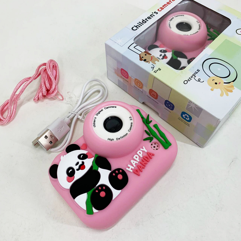 Дитячий фотоапарат Панда Pink SB-49 Івано-Франківськ - фото 4