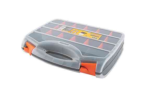 MASTERTOOL Органайзер двосторонній MASTERTOOL з ручкою 15" 380х290х80 мм 30 секцій 79-3130 Коломия