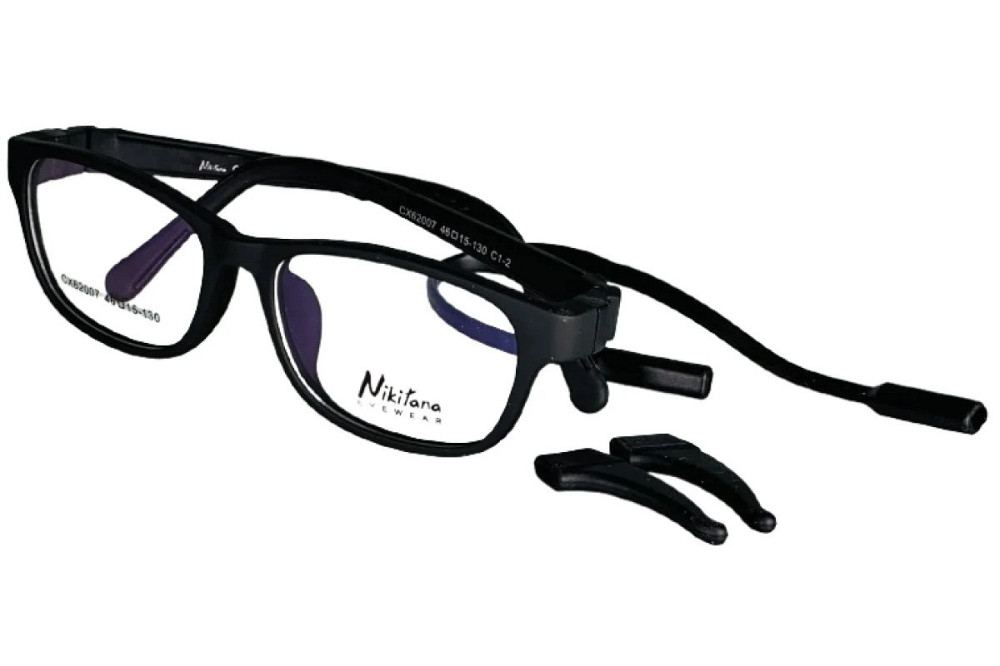 Дитяча оправа для окулярів Nikitana зі стоперами чорна Луцьк - фото 1