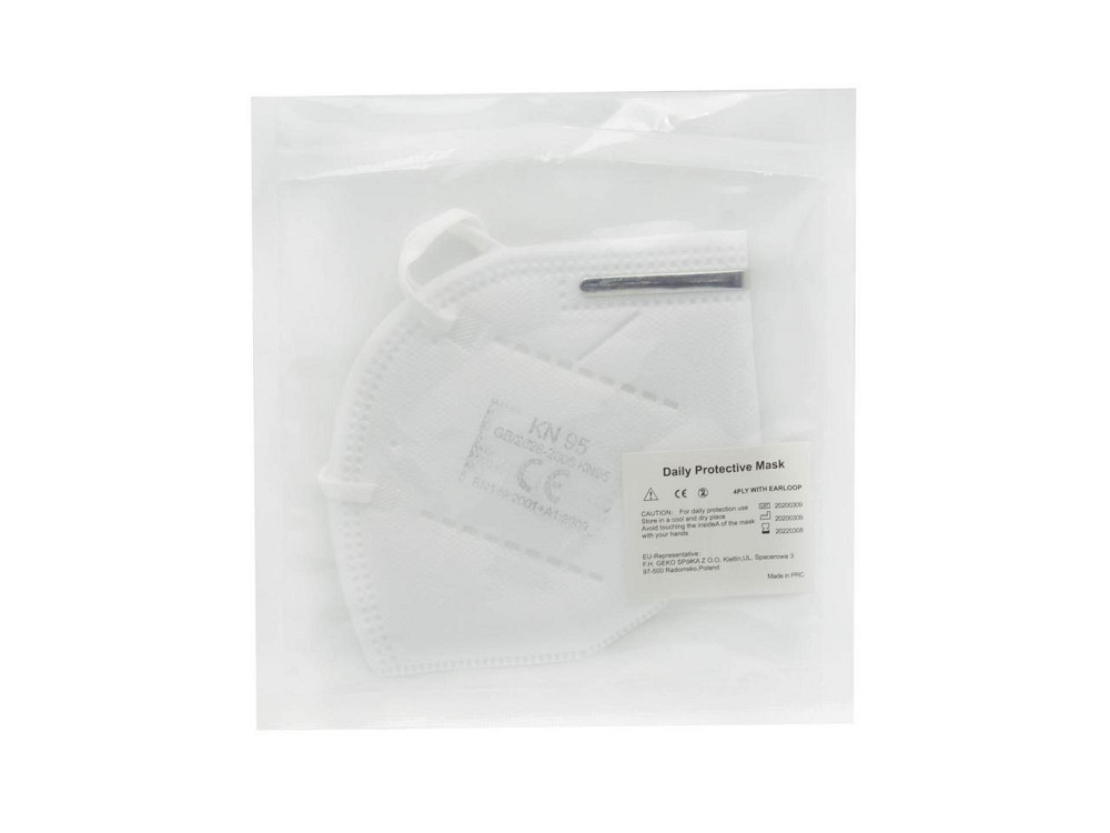 Захисна маска (респіратор)  "GeKo" класу захисту KN95 (FFP2) Київ - фото 2