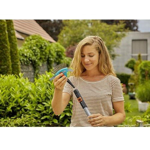 Очисник щілин з ножем та щіткою Gardena Combisystem сталевий 3-в-1 Одеса - фото 5